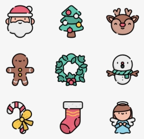 Christmas - Christmas Icon Cartoon Png Transparent, Png Download, Transparent PNG