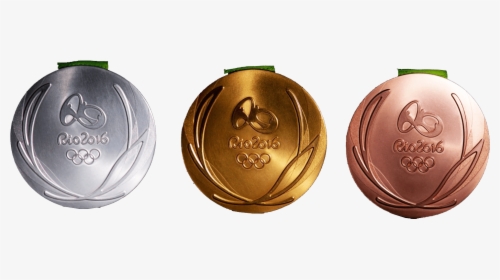 Paralympic Medals Rio 2016 Transparent Image Olympic - Rio 2016 Medal Png, Png Download, Transparent PNG