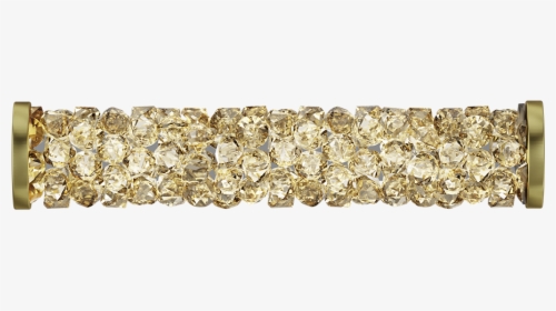 Swarovski 5950 Fine Rocks Tube Bead 30mm Crystal Golden - Bling-bling, HD Png Download, Transparent PNG