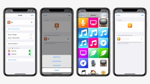 You Can Choose Custom Images For Shortcuts Added To - Iphone, HD Png Download, Transparent PNG