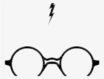 Harry Potter Glasses Clipart Transparent Background - Harry Potter Glasses Transparent, HD Png Download, Transparent PNG