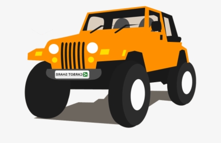Collection Of Free Jeep Drawing Wallpaper Download - Jeep Clipart, HD Png Download, Transparent PNG