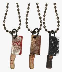 Bloody Butcher Cleaver Necklace - Necklace, HD Png Download, Transparent PNG