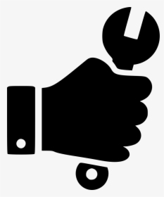 Service Tool Work Wrench Hand - Tool In Hand Icon, HD Png Download, Transparent PNG