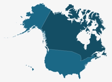 Map - Three Countries Make Up North America, HD Png Download, Transparent PNG