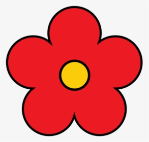 Free Png Flowers Clipart Images Transparent - Red Flower Clipart, Png Download, Transparent PNG