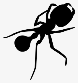 Transparent Ant Clip Art - Ant Silhouette Png, Png Download, Transparent PNG