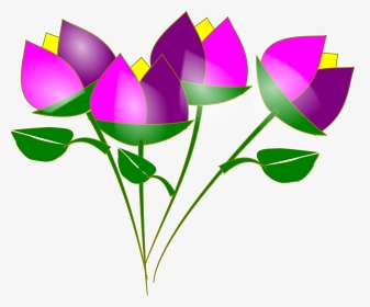 Beautiful Clipart - Stylish Flower Png, Transparent Png, Transparent PNG