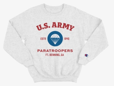 Us Army Paratroopers Sweatshirt   Class - Sweater, HD Png Download, Transparent PNG