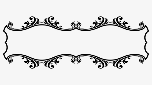 Border Vector Ornamental - Border Design Transparent Background, HD Png Download, Transparent PNG