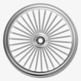 Wire Wheel Spoke Motorcycle Wheel - White Single Speed Bike, HD Png Download, Transparent PNG