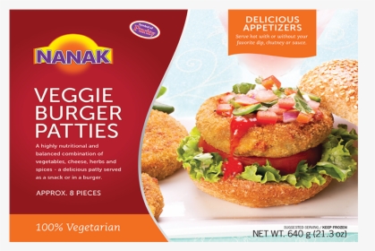 Nanak Veggie Burger Patties, HD Png Download, Transparent PNG