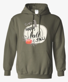 Happy Fall Y All Watercolor Pumpkin Hoodie Sweatshirt - Meninist Hoodie, HD Png Download, Transparent PNG