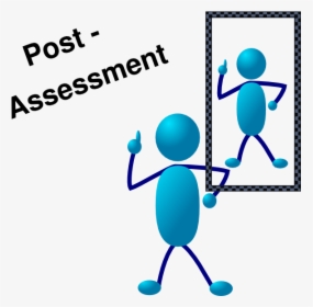 Blue Stick Man Post Assessment Svg Clip Arts - Stick People Clip Art, HD Png Download, Transparent PNG