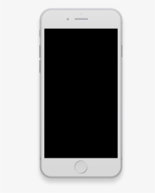 Transparent Phone Silhouette Png - Iphone Svg, Png Download, Transparent PNG