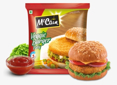 Mccain Frozen Veggie Burgers Patties, HD Png Download, Transparent PNG