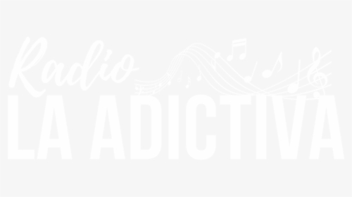 La Adictiva Radio Logo Blanco - Graphic Design, HD Png Download, Transparent PNG