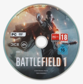 Battlefield 1 Disc Pc - Battlefield 1 Xbox One Cd, HD Png Download, Transparent PNG