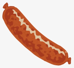 Cartoon Sausage Clipart - Sausage Png, Transparent Png, Transparent PNG