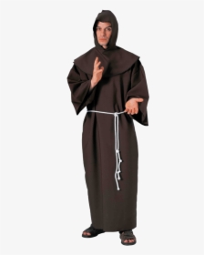 Brown Monk S Robe Men S Costume - Monk Costume, HD Png Download, Transparent PNG