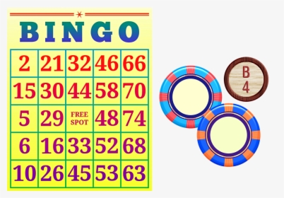 Bingo, Jogo, Vitória, Número, Jogos De Azar - Numbers Bingo Games, HD Png Download, Transparent PNG