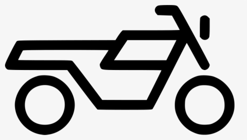 Motorbike Motorcycle Motor Bike Two Wheel - Two Wheeler Icon Png, Transparent Png, Transparent PNG