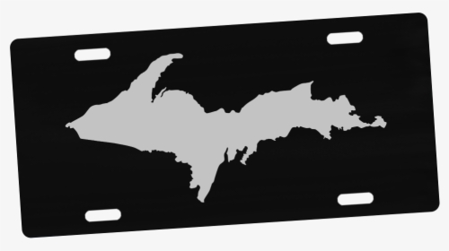 License Plate - U - P - Silhouette - Upper Peninsula Of Michigan, HD Png Download, Transparent PNG
