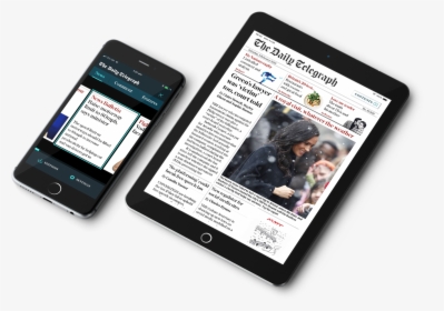 Telegraph Newspaper - Iphone, HD Png Download, Transparent PNG