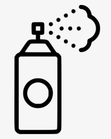 Airbrush Spray Deodorant Tool - Transparent Aerosol Clipart, HD Png Download, Transparent PNG