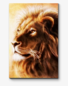 Lion Painting Airbrush Art Drawing - Airbrush Lion Art, HD Png Download, Transparent PNG