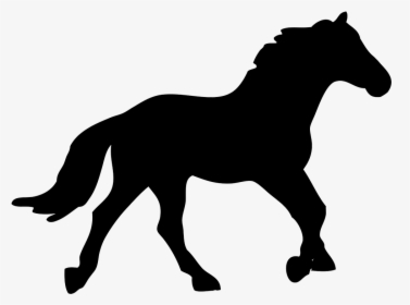 Public Domain Horse Silhouette, HD Png Download, Transparent PNG