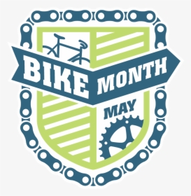 Bike Month Logo - May Is Bike Month Logo, HD Png Download, Transparent PNG