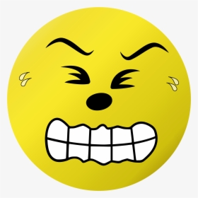 Emoticon,emotion,head - Pain Clipart, HD Png Download, Transparent PNG