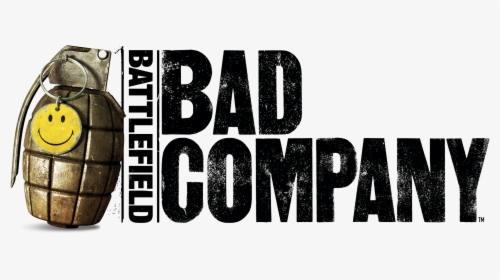 Bfbc Logo Horizontal W Grenadec - Battlefield Bad Company Logo, HD Png Download, Transparent PNG
