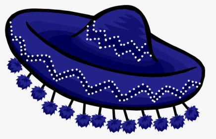 Sombrero Png Transparent Image - Blue Sombrero Transparent, Png Download, Transparent PNG