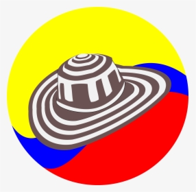 Clipart - Colombia Sombrero Vueltiao Png, Transparent Png, Transparent PNG