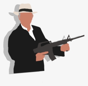 Gangster Retro Style Mafia Free Picture - Mafia Transparent, HD Png Download, Transparent PNG