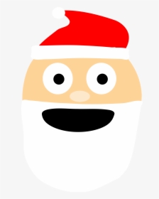 Santa Emoji Clip Arts, HD Png Download, Transparent PNG