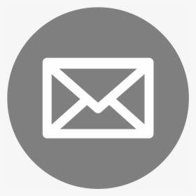 Transparent Email Icon Png Transparent - Email Icon Png Grey, Png Download, Transparent PNG