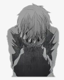 Anime Depressed Animegirl Anime Girl Sad Manga Hd Png