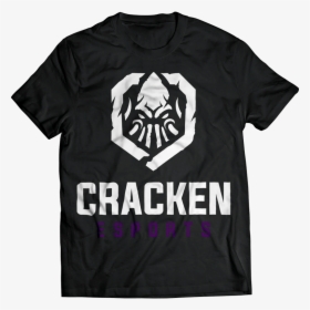 Playera Cracken Esports Negra - T Shirt Fugazi Officiel, HD Png Download, Transparent PNG