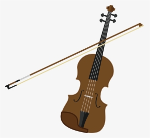 Transparent Violin Clipart Png - Violin And Bow Clipart, Png Download, Transparent PNG