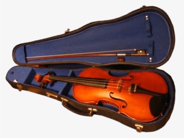 Violin In Its Case - Violin In A Case, HD Png Download, Transparent PNG