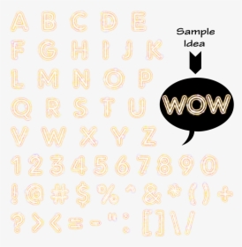 Free Font Alphabet Alpha Set Script Letters Ⓒ - Circle, HD Png Download, Transparent PNG