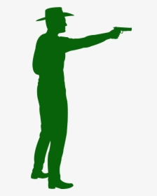 Silhouette People Shooting, HD Png Download, Transparent PNG