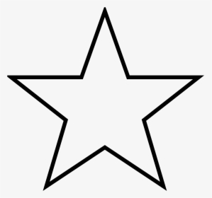Simple 5 Point Star, HD Png Download, Transparent PNG