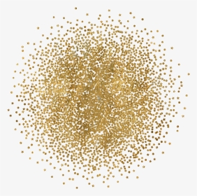 Glitter Gold Circle Png, Transparent Png, Transparent PNG