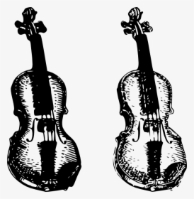 Violin Svg Clip Arts - Violin Clip Art, HD Png Download, Transparent PNG