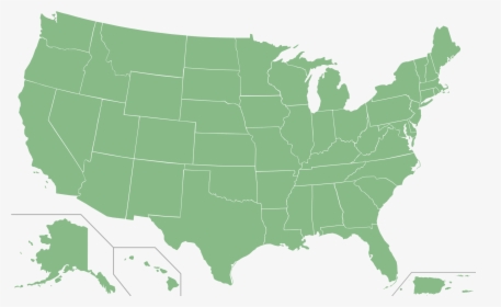 Transparent Map Of Usa Png - Us Senate Map, Png Download, Transparent PNG
