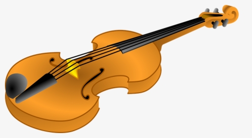 Violin, Musical, Fiddle, Brown, Music, Classical - Violin Clipart Free, HD Png Download, Transparent PNG